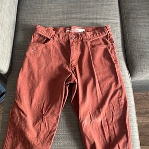 Carhartt red chinos